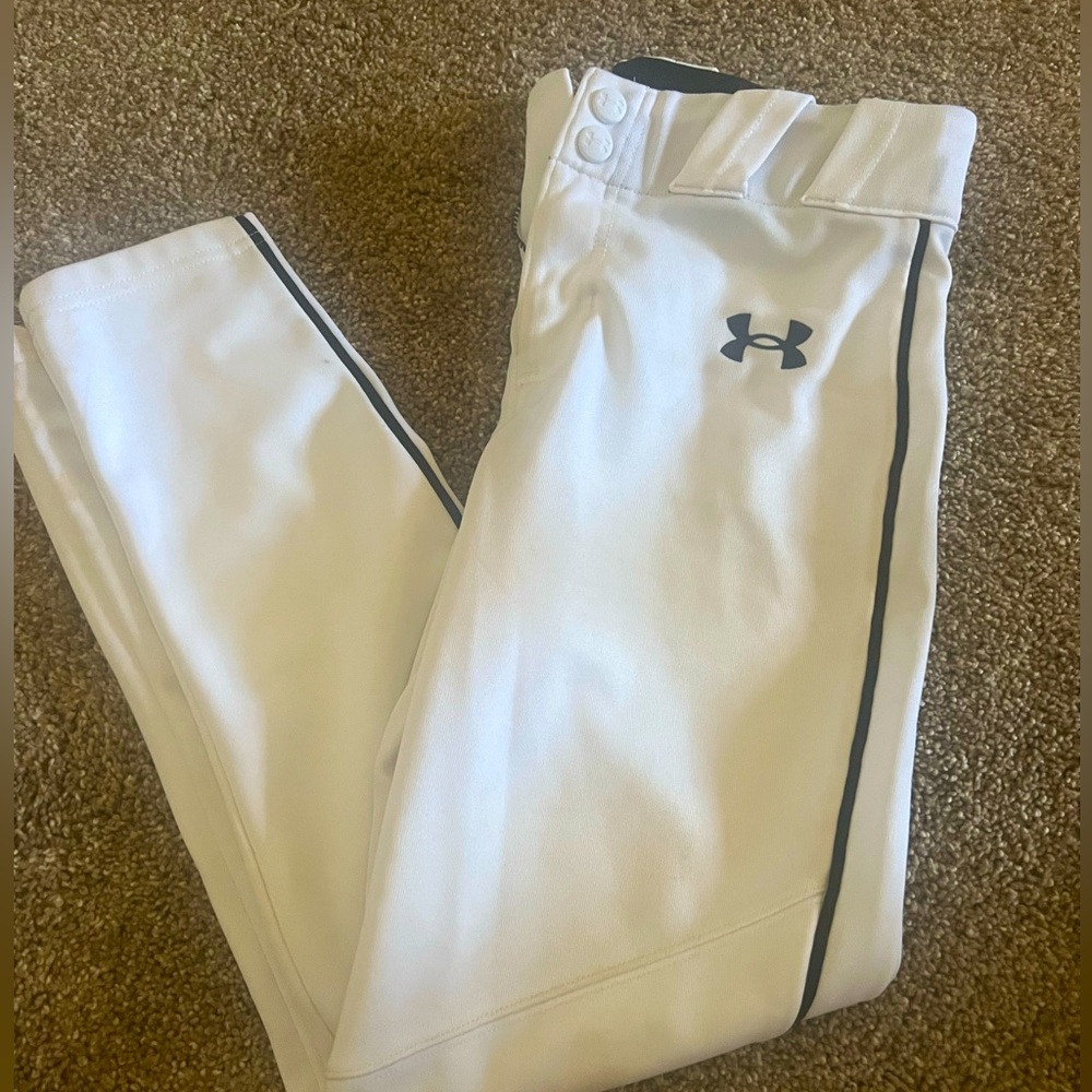 Boys under armour baseball pants size medium